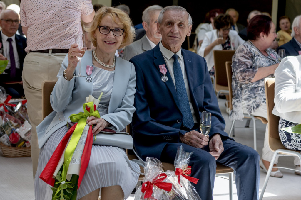 Bytom. Świętowali złote gody