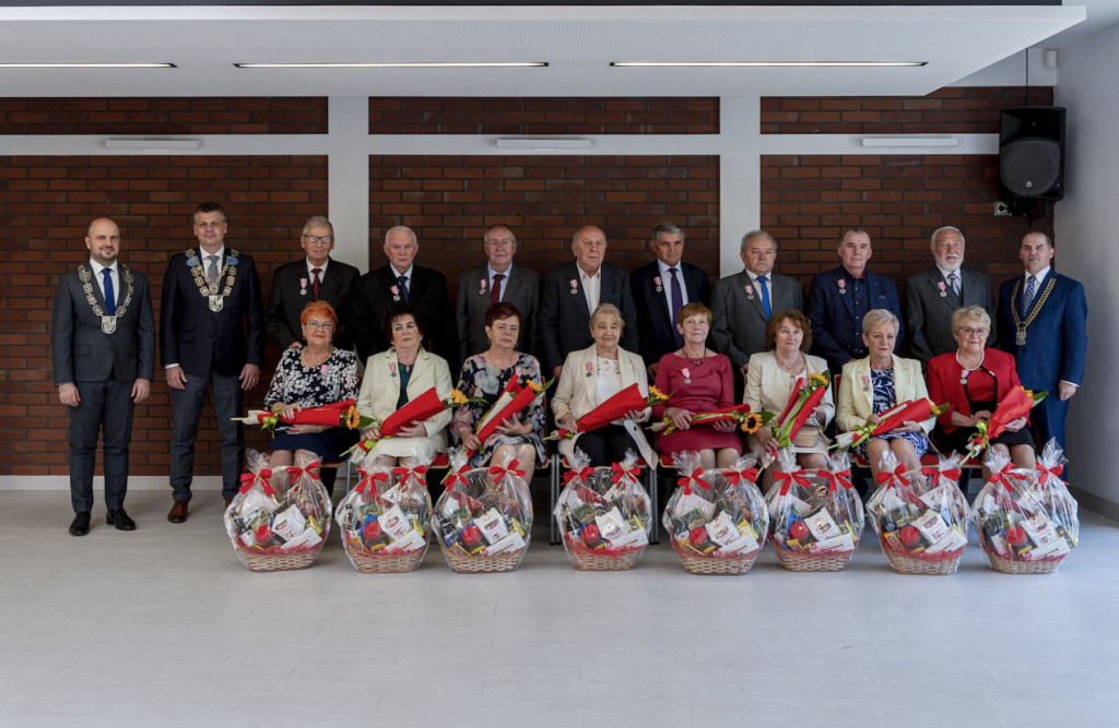 Bytom. Świętowali złote gody