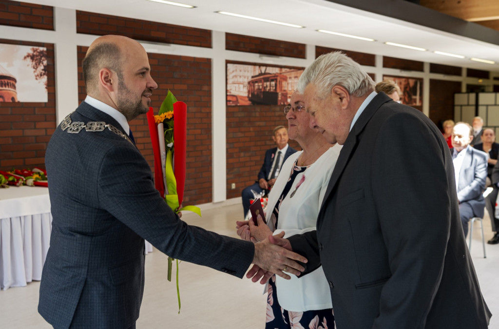 Bytom. Świętowali złote gody