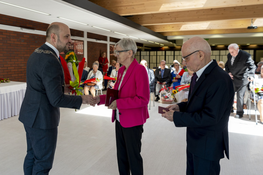 Bytom. Świętowali złote gody