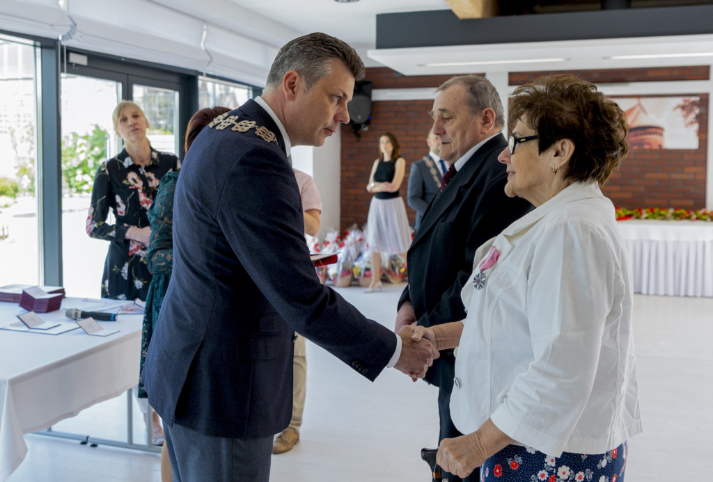 Bytom. Świętowali złote gody