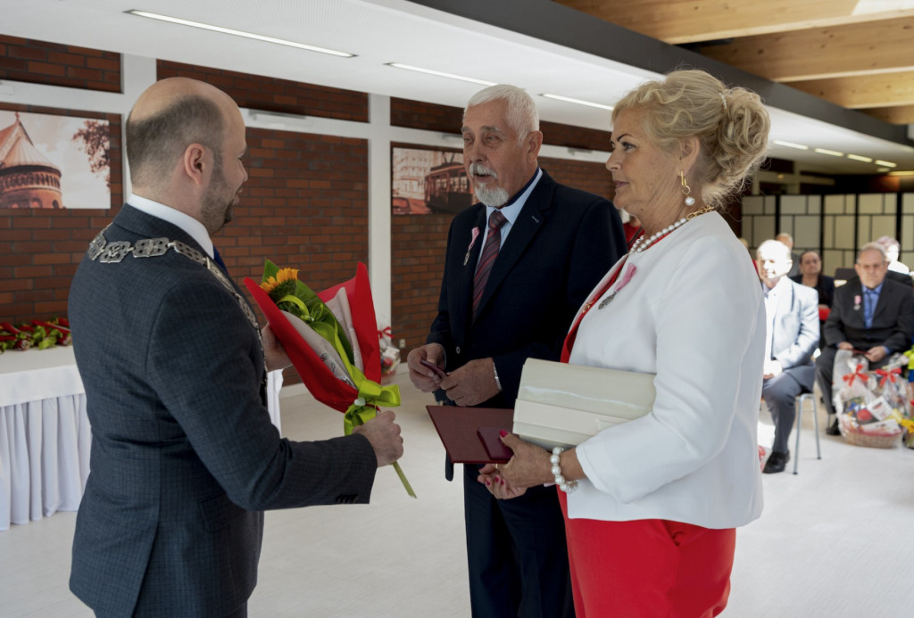 Bytom. Świętowali złote gody