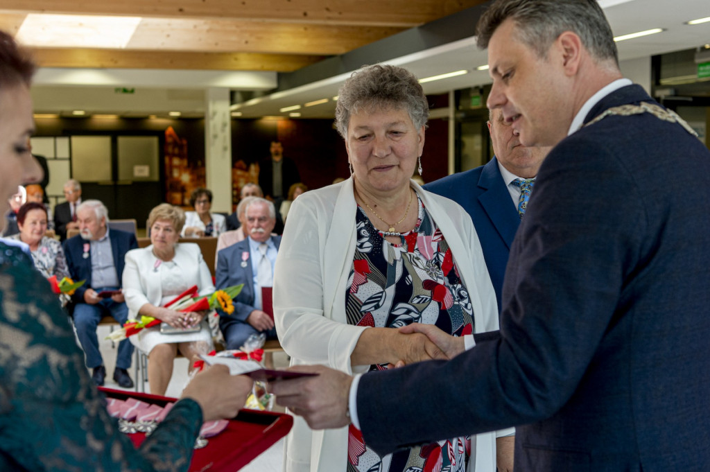 Bytom. Świętowali złote gody