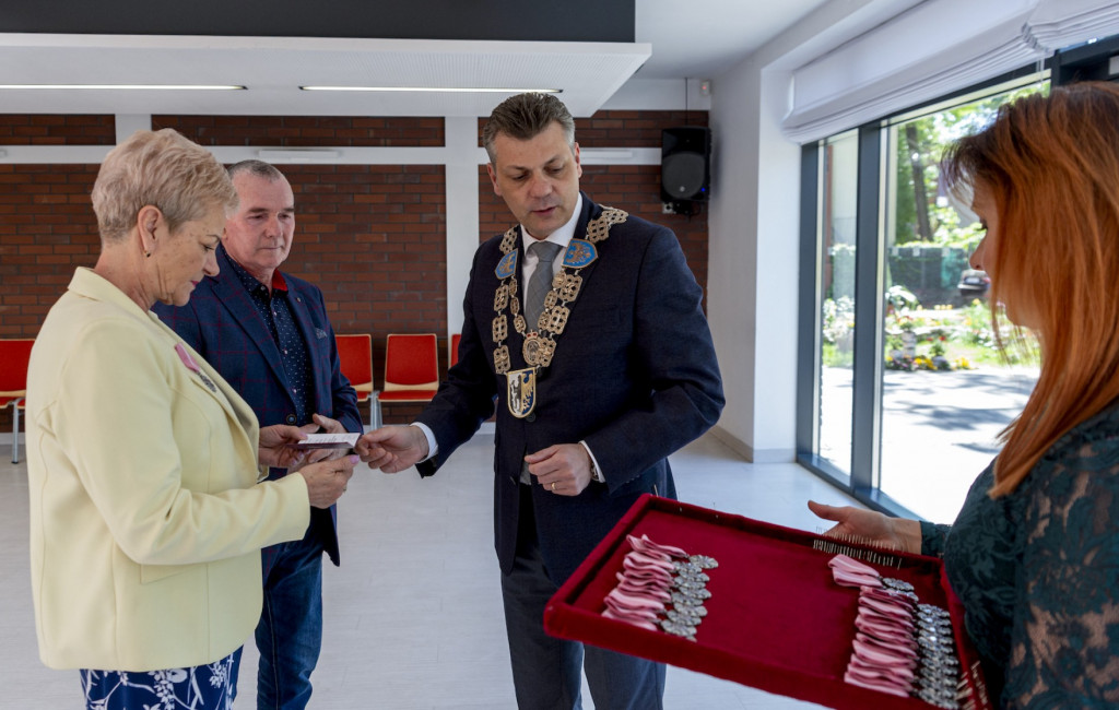 Bytom. Świętowali złote gody