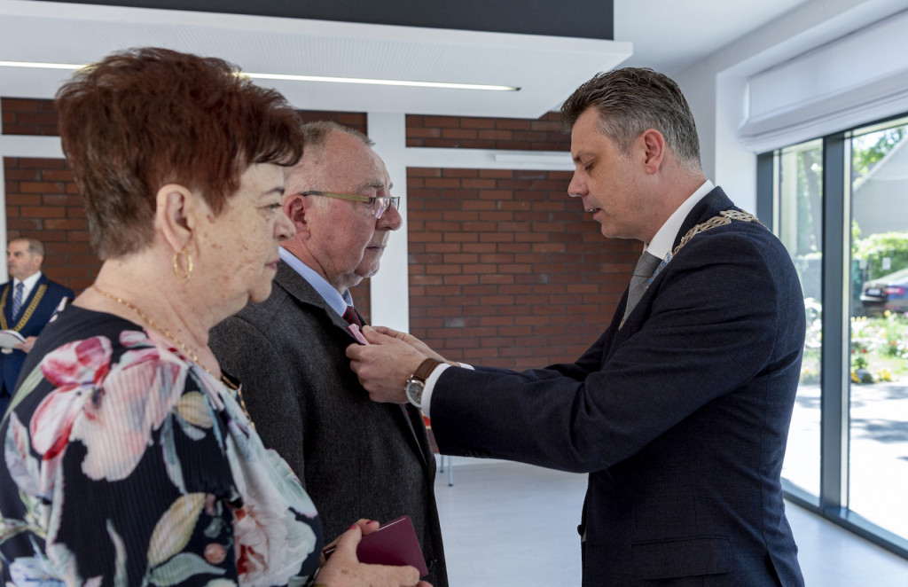 Bytom. Świętowali złote gody