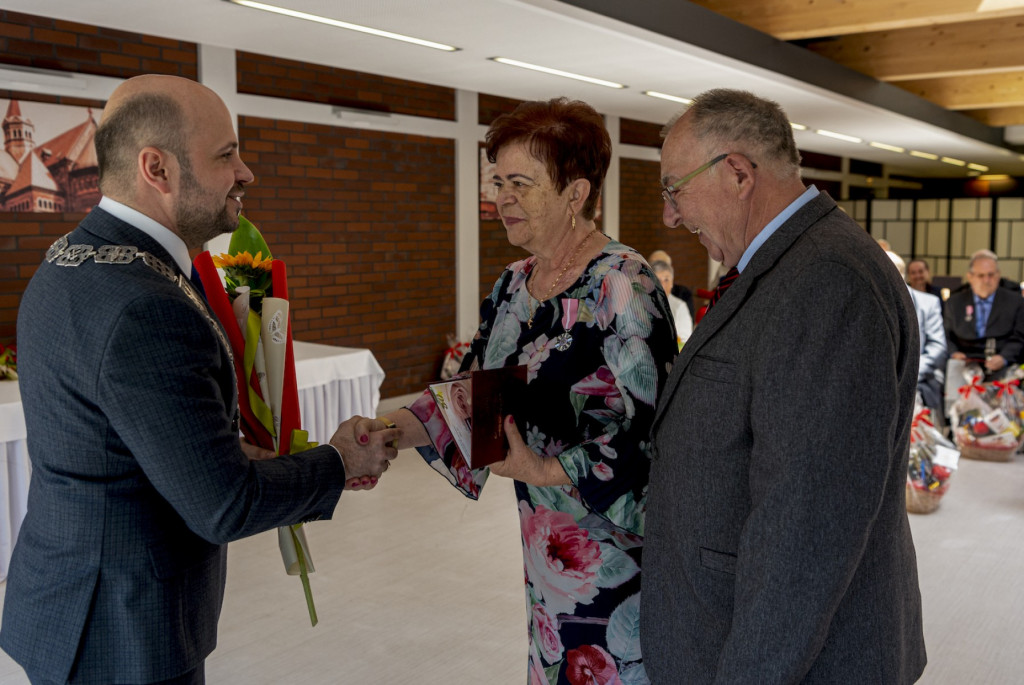 Bytom. Świętowali złote gody