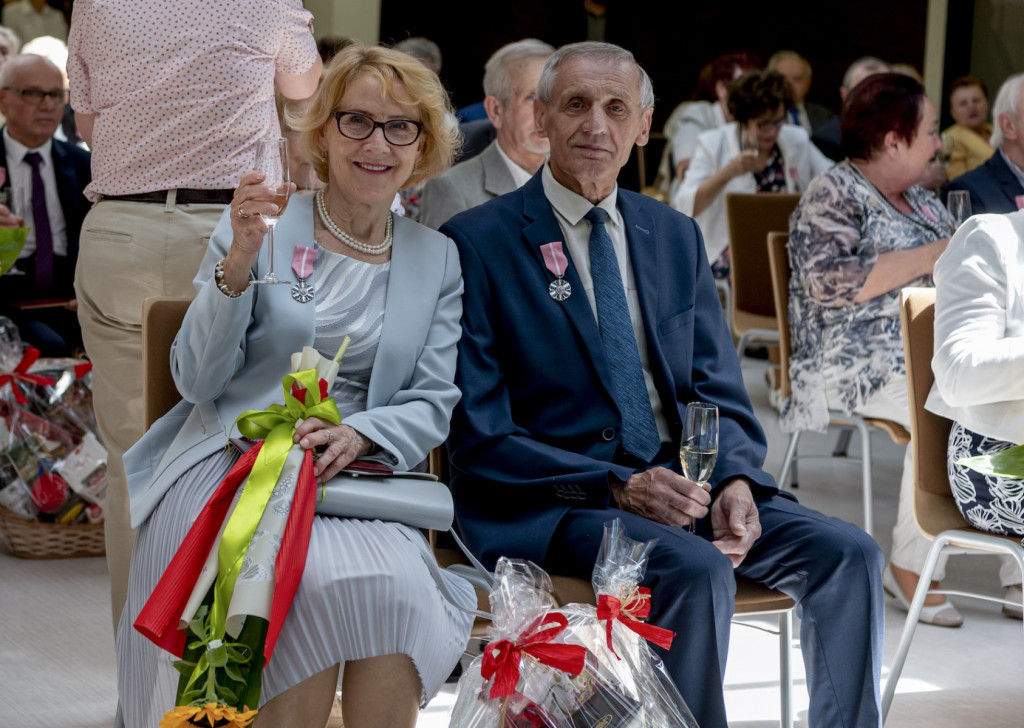 Bytom. Świętowali złote gody