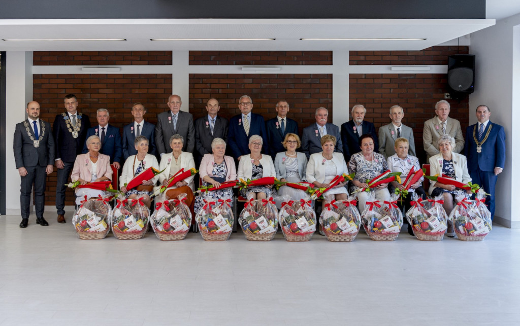 Bytom. Świętowali złote gody