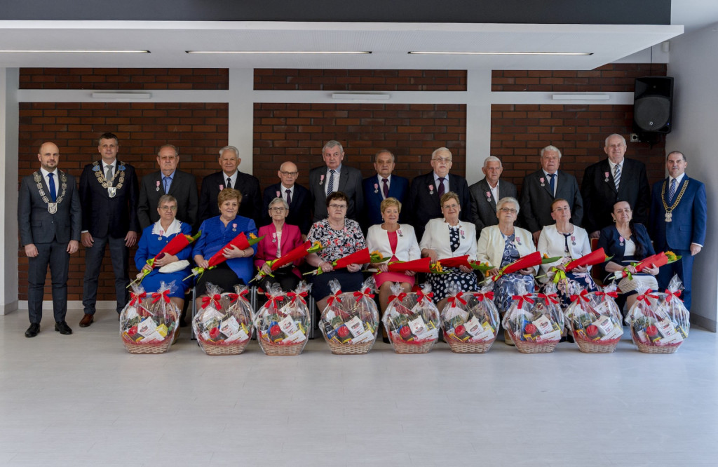 Bytom. Świętowali złote gody