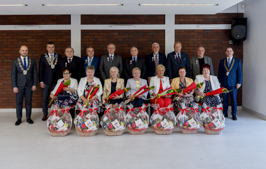 Bytom. Świętowali złote gody