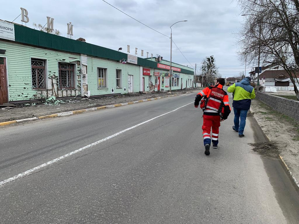 Tarnogórzanin Marcin Feldmann pomaga na Ukrainie