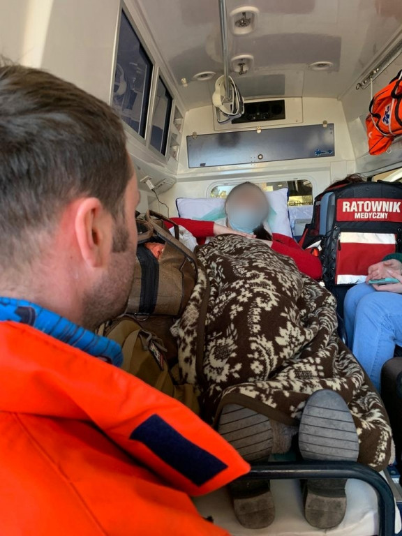 Tarnogórzanin Marcin Feldmann pomaga na Ukrainie