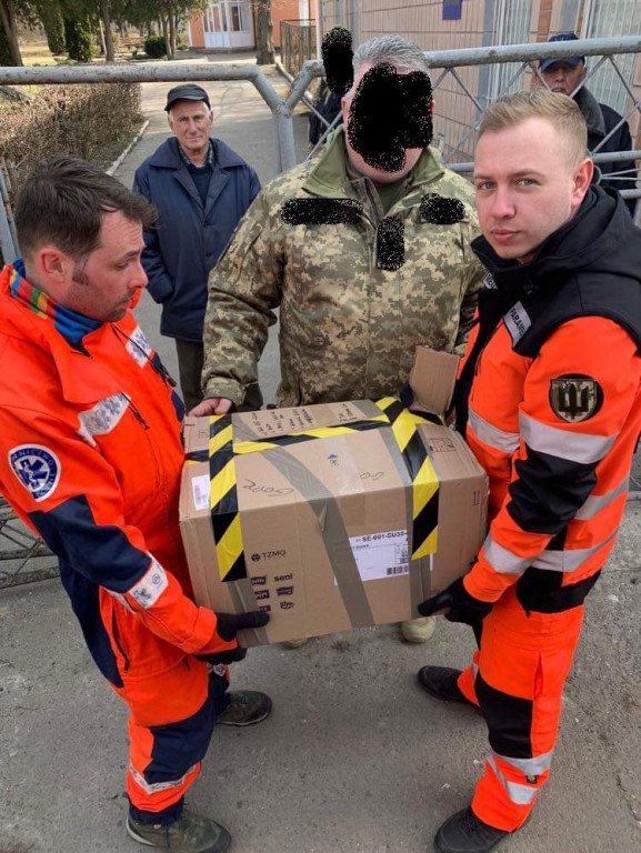 Tarnogórzanin Marcin Feldmann pomaga na Ukrainie