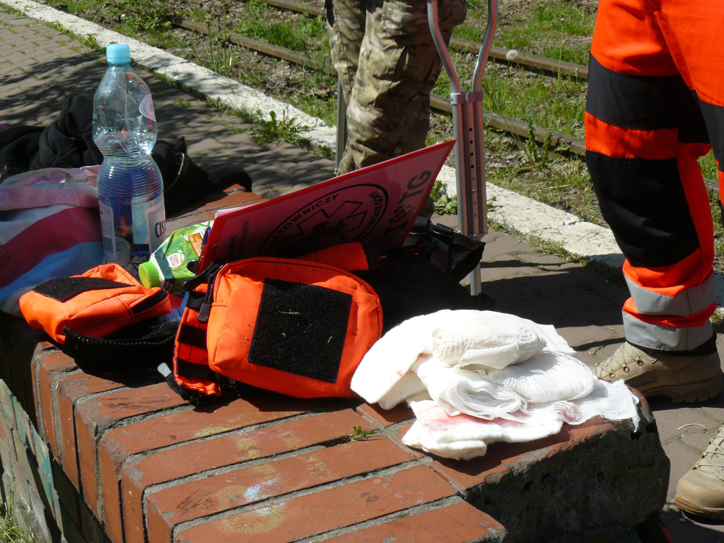 Tarnowskie Góry. Udzielali pierwszej pomocy