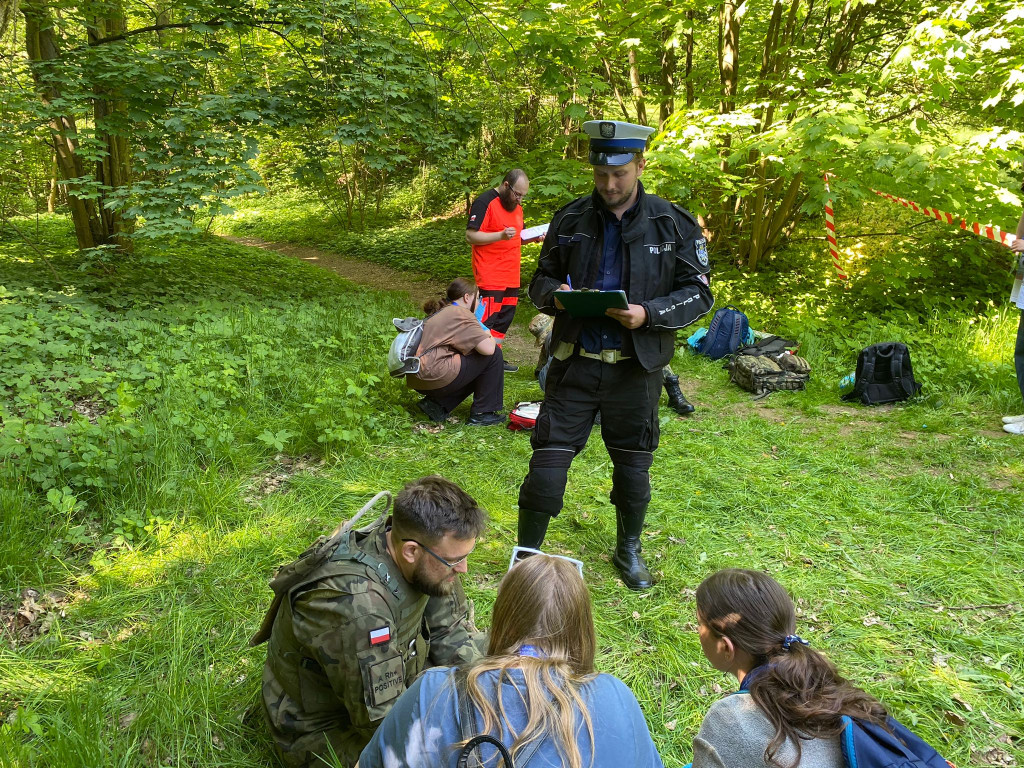 Tarnowskie Góry. Udzielali pierwszej pomocy