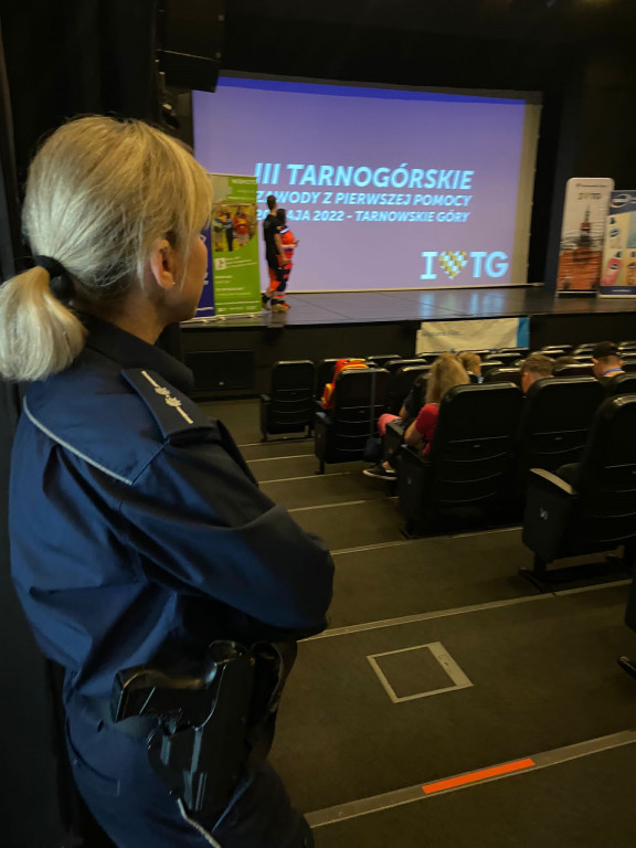 Tarnowskie Góry. Udzielali pierwszej pomocy