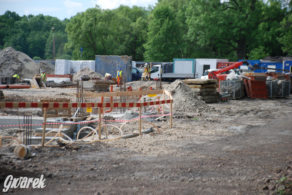Budują Lidl w Świerklańcu