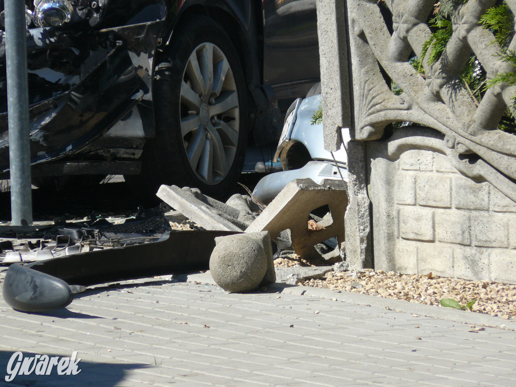 Groźny wypadek na skrzyżowaniu