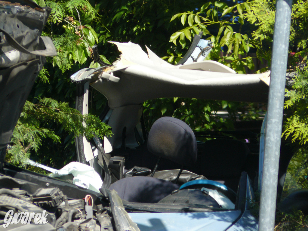 Groźny wypadek na skrzyżowaniu