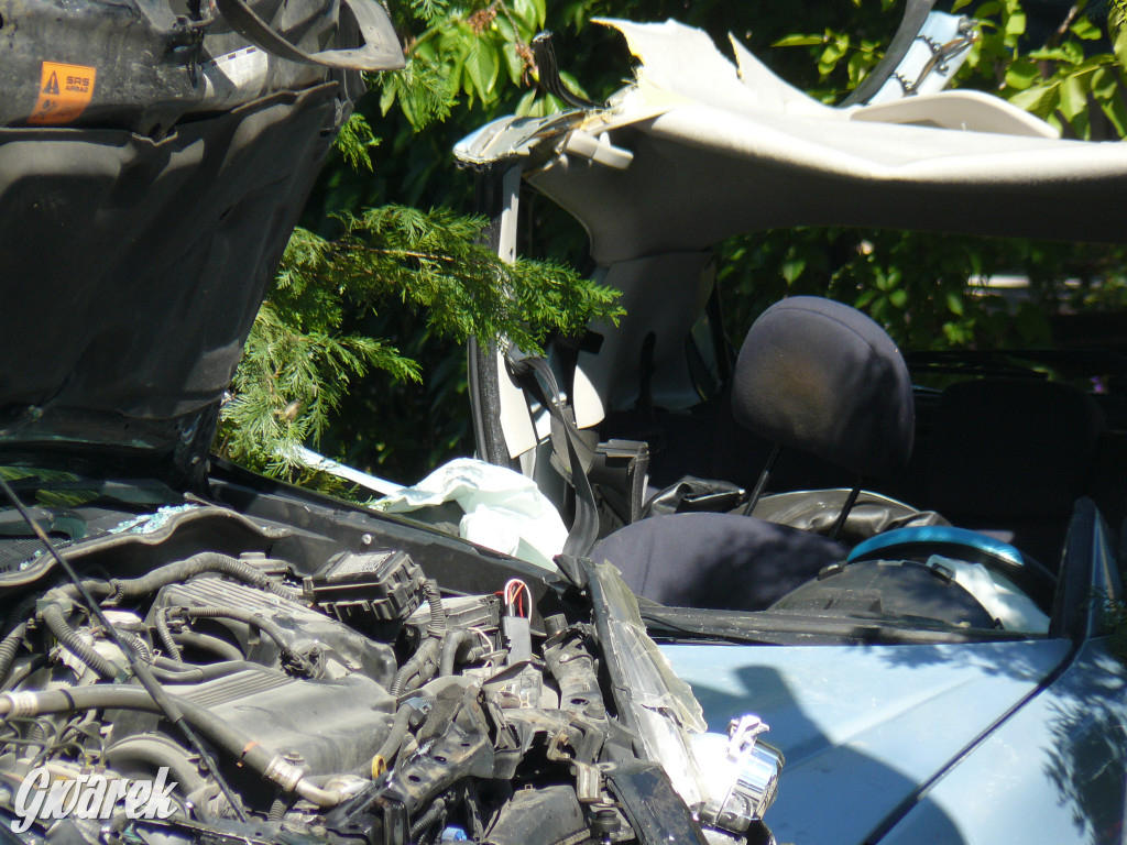 Groźny wypadek na skrzyżowaniu