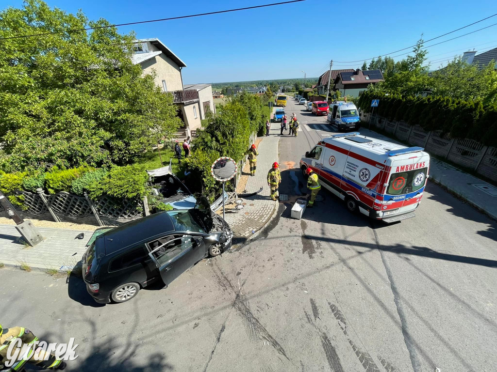 Groźny wypadek na skrzyżowaniu