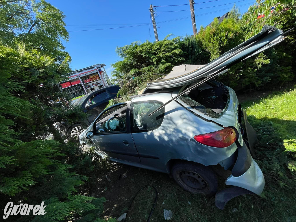 Groźny wypadek na skrzyżowaniu