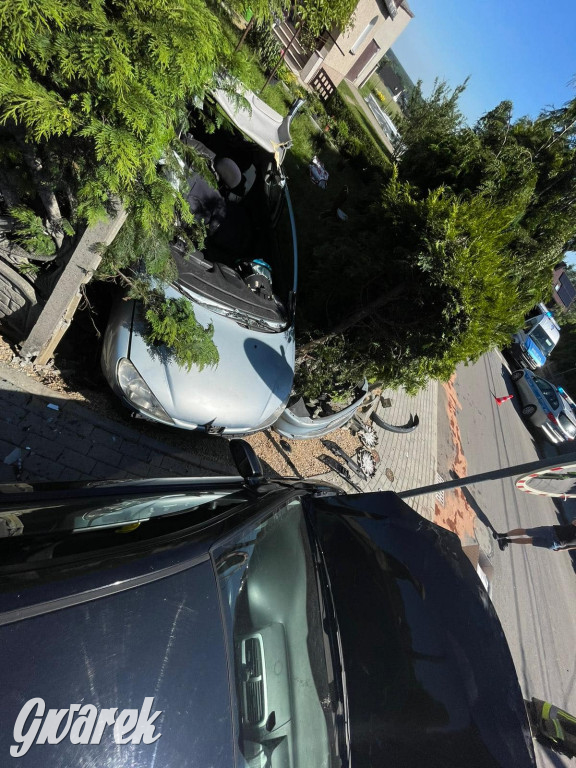 Groźny wypadek na skrzyżowaniu