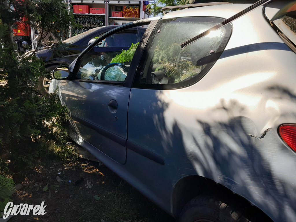 Groźny wypadek na skrzyżowaniu