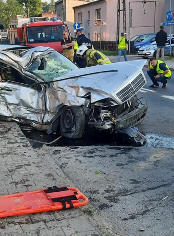 Śmiertelny wypadek w Nakle Śląskim na DK 78