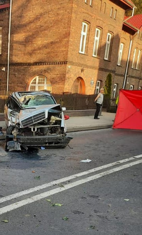 Śmiertelny wypadek w Nakle Śląskim na DK 78