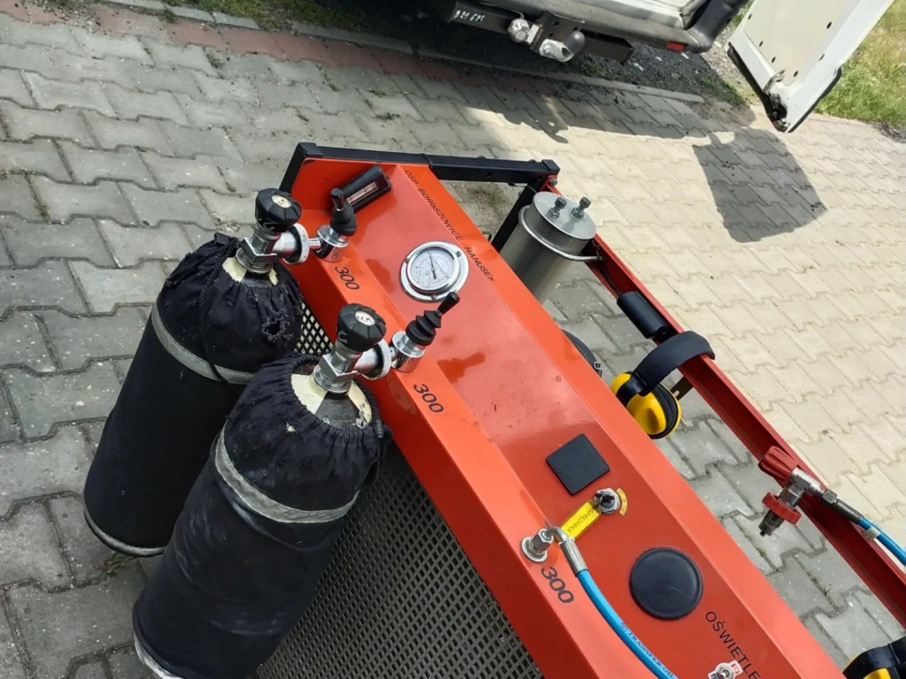 Pożar hali przy Zagórskiej