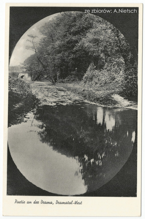 Dolina Dramy na archiwalnych kartach pocztowych