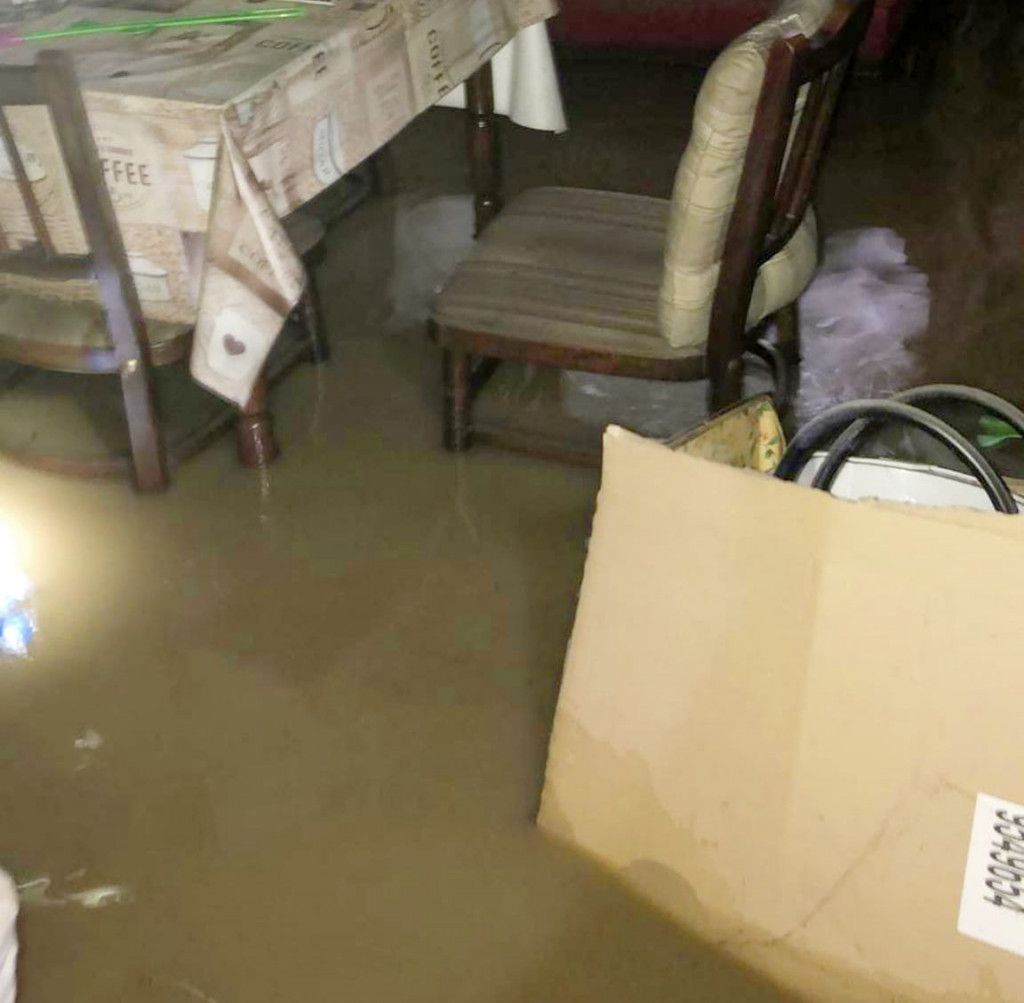 Zalane drogi, zalane domy. Skutki ulewy