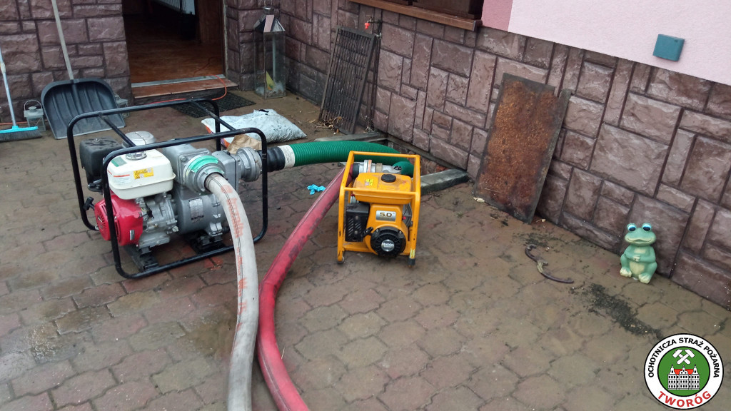 Zalane drogi, zalane domy. Skutki ulewy