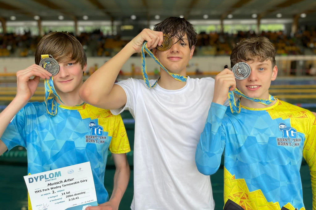 Multimedaliści z MKS Park Wodny Tarnowskie Góry