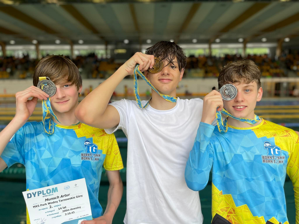 Multimedaliści z MKS Park Wodny Tarnowskie Góry