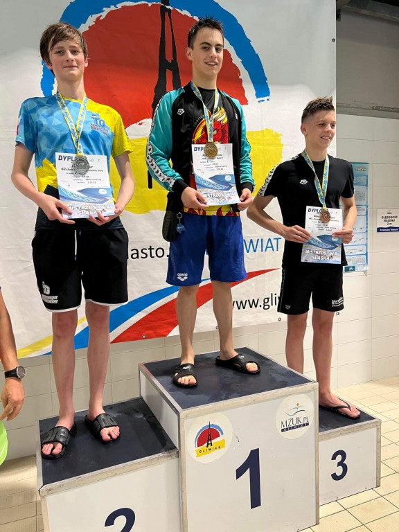 Multimedaliści z MKS Park Wodny Tarnowskie Góry