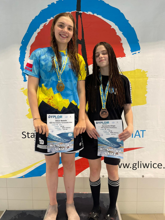 Multimedaliści z MKS Park Wodny Tarnowskie Góry