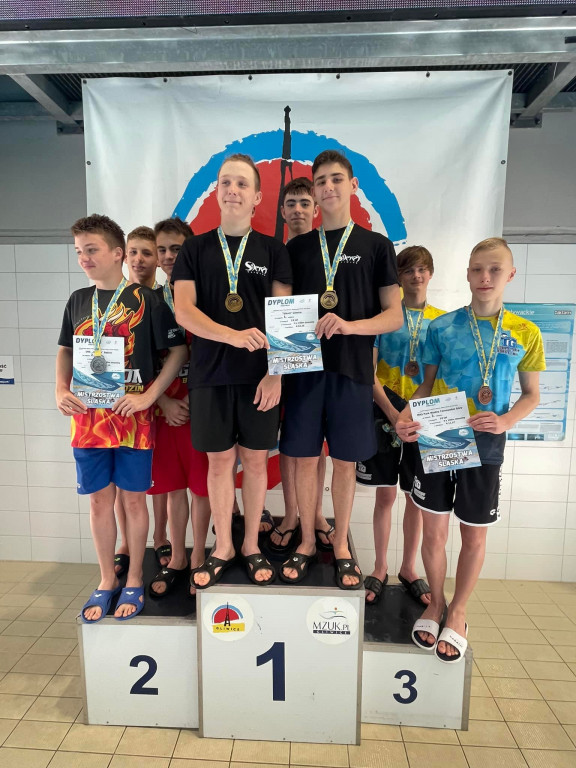 Multimedaliści z MKS Park Wodny Tarnowskie Góry