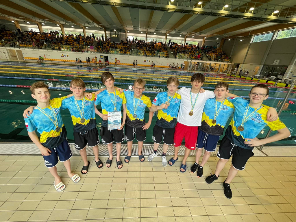 Multimedaliści z MKS Park Wodny Tarnowskie Góry