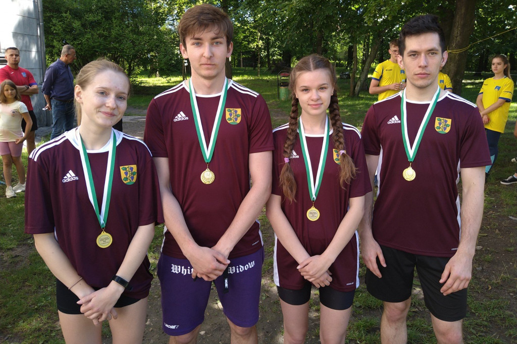 Biegi przełajowe w parku