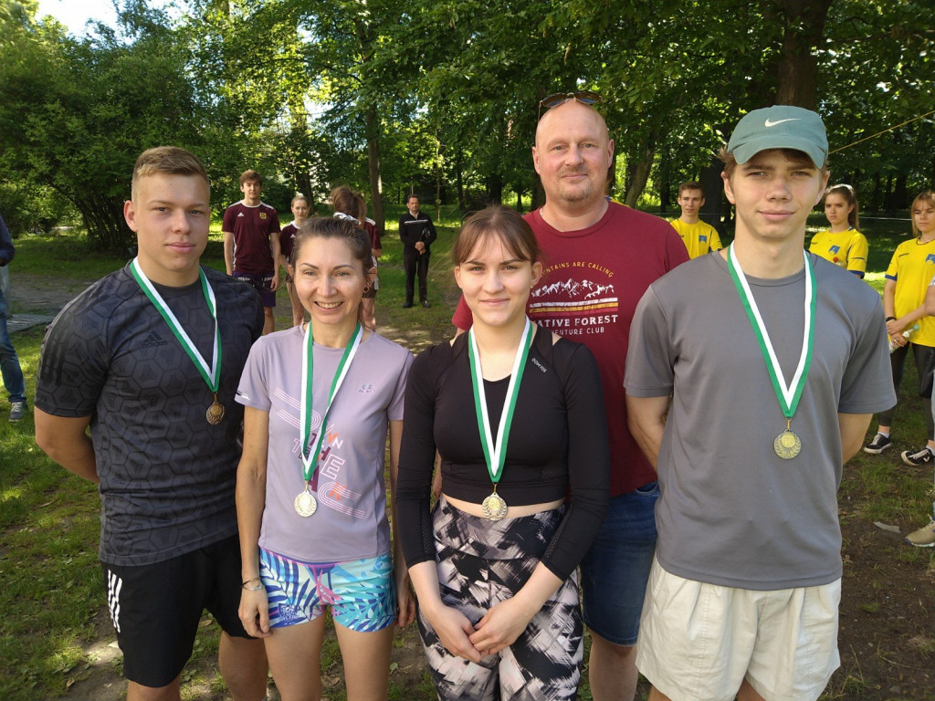 Biegi przełajowe w parku