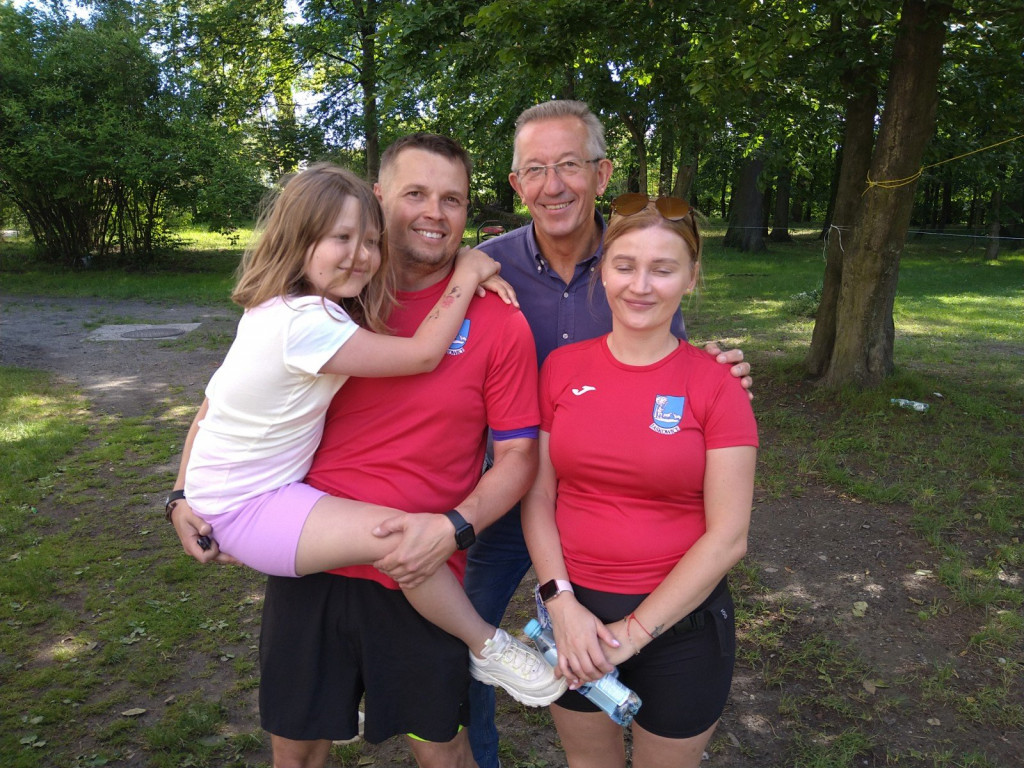 Biegi przełajowe w parku