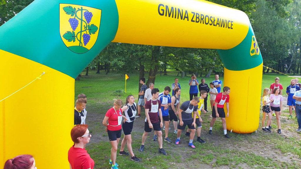 Biegi przełajowe w parku