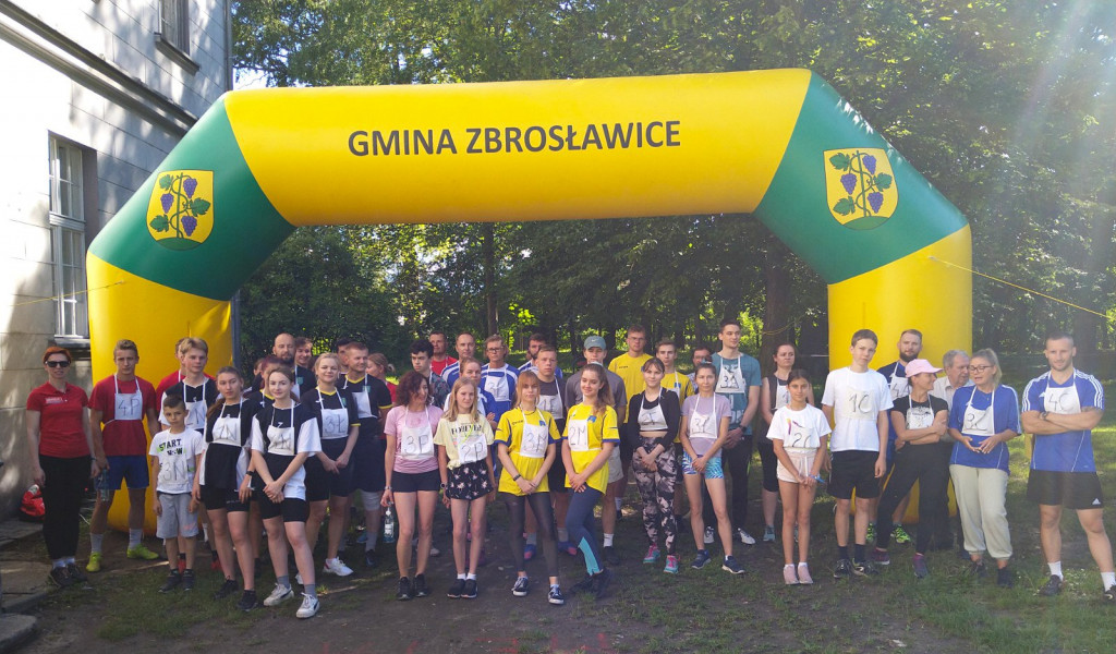 Biegi przełajowe w parku