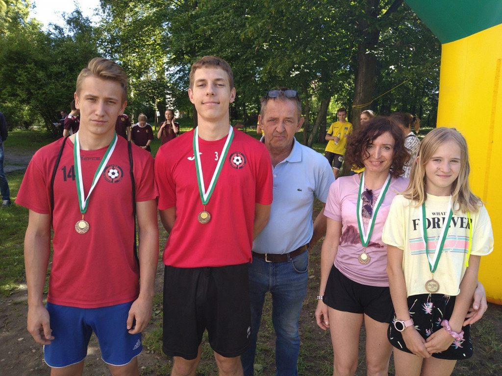 Biegi przełajowe w parku