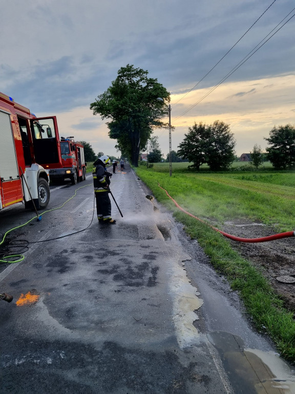 Nietypowa akcja strażaków trwała 7 godzin