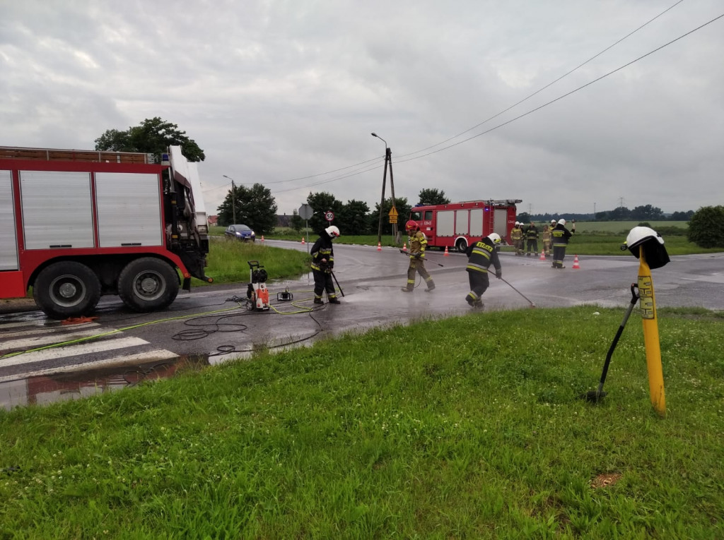 Nietypowa akcja strażaków trwała 7 godzin