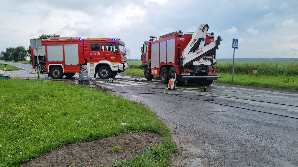 Nietypowa akcja strażaków trwała 7 godzin