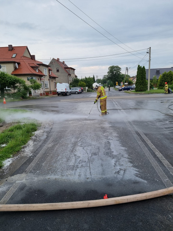 Nietypowa akcja strażaków trwała 7 godzin